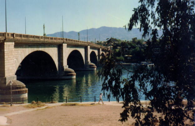 Scene in Lake Havasu City, Arizona